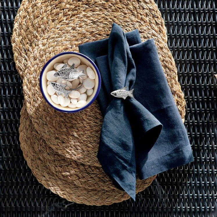 JEHROSE | Marin Deep Indigo European Flax ®-Certified Linen Napkin
