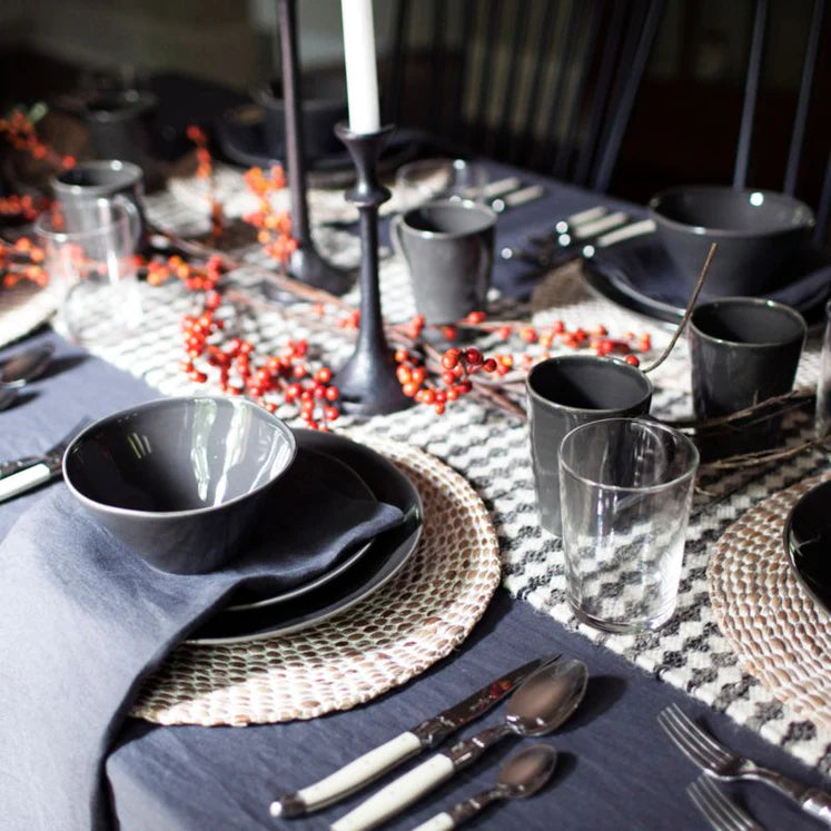 JEHROSE | Marin Storm Grey European Flax ®-Certified Linen Napkin